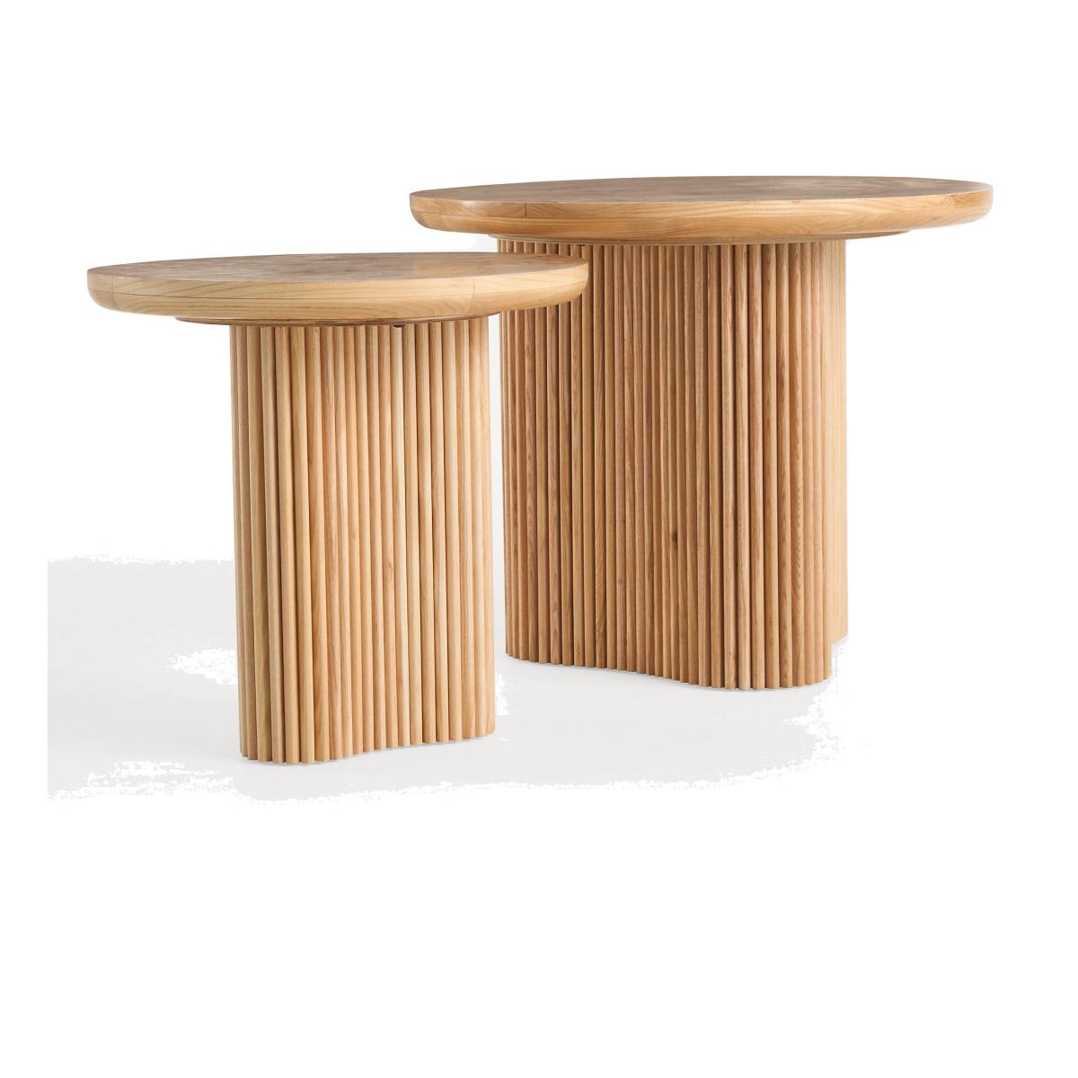 Scout Burl Wood Small Side Table – image 1