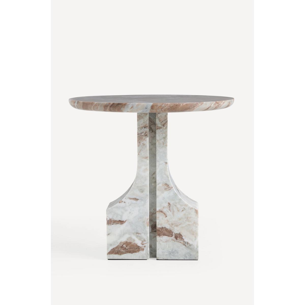 Teo Marble Round Side Table – image 2