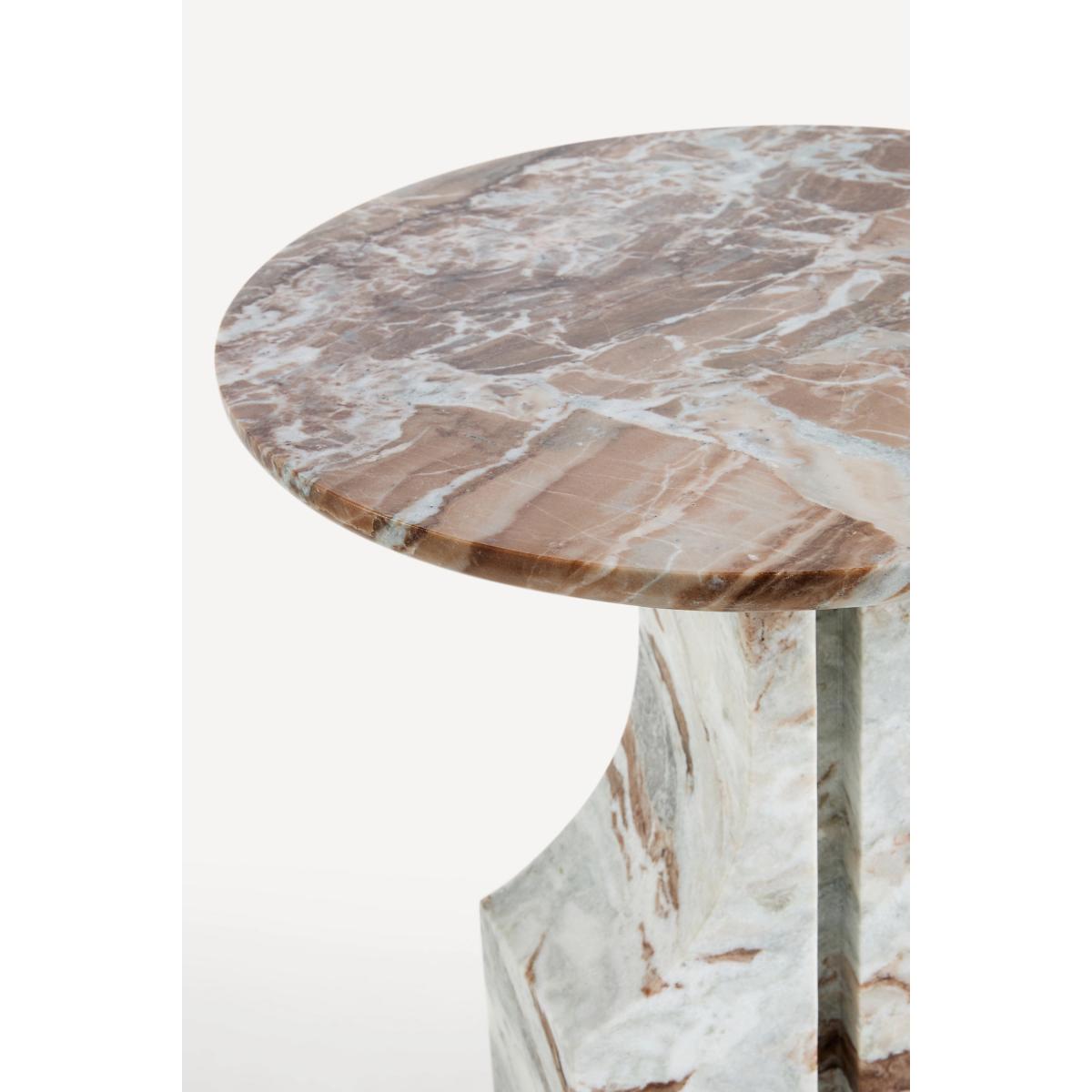 Teo Marble Round Side Table – image 3