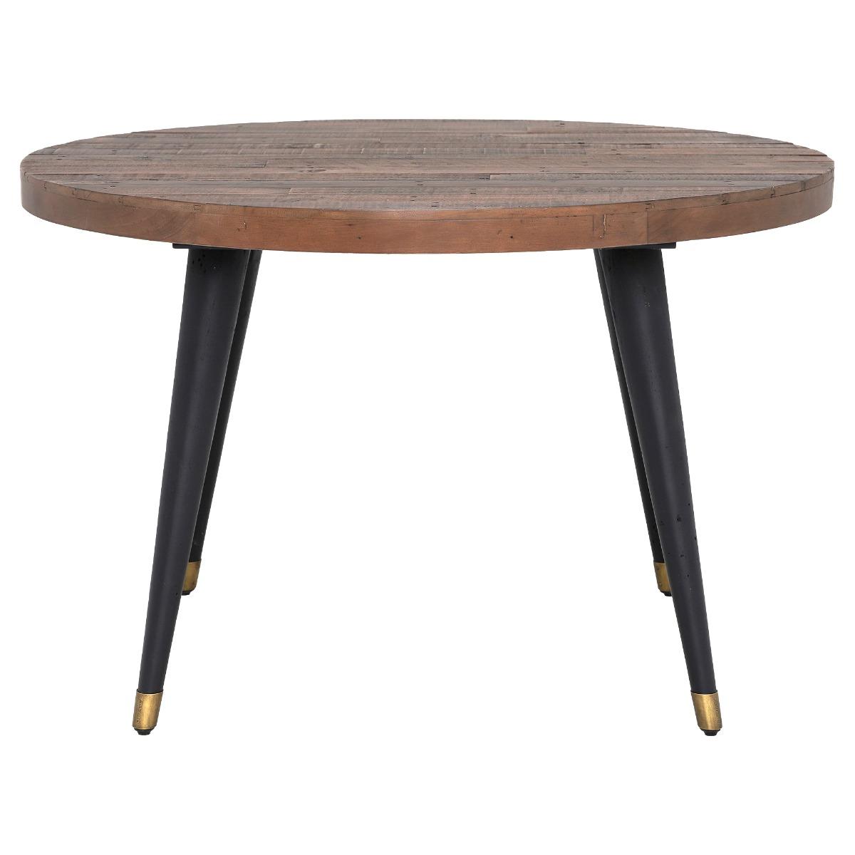 Modi Fixed Top 120cm Round Table, Brown | Barker & Stonehouse – image 2