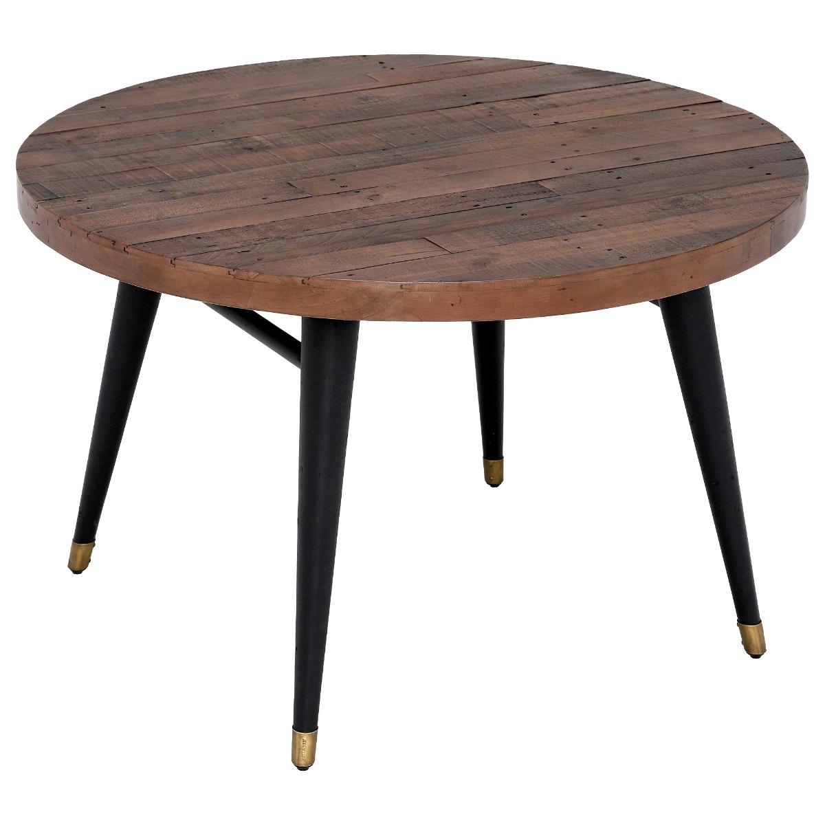 Modi Fixed Top 120cm Round Table, Brown | Barker & Stonehouse – image 3