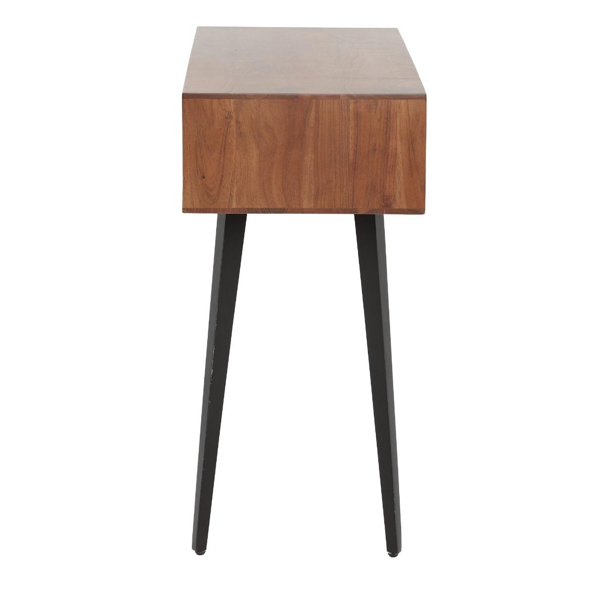 Kriss Console Table, Brown Wood | Barker & Stonehouse – image 6
