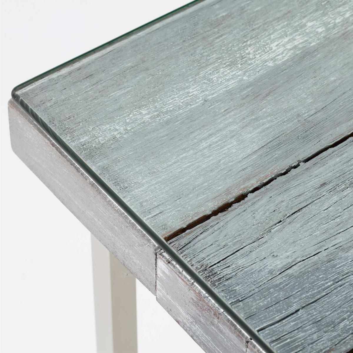 Caspian Chill Reclaimed Wood Side Table – image 4