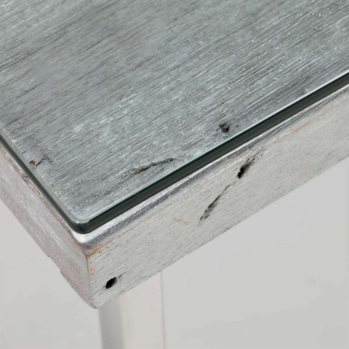 Caspian Chill Reclaimed Wood Side Table – image 8