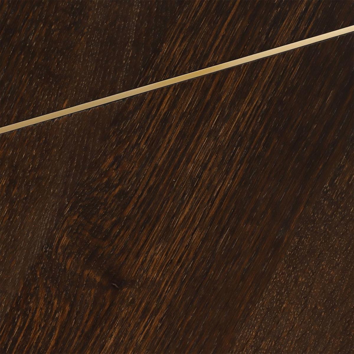 Trio Small End Table, Brown Oak Wood | Barker & Stonehouse – image 8