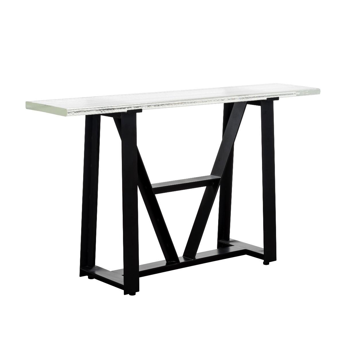Timothy Oulton Iceberg Glass Console Table | Barker & Stonehouse – image 2