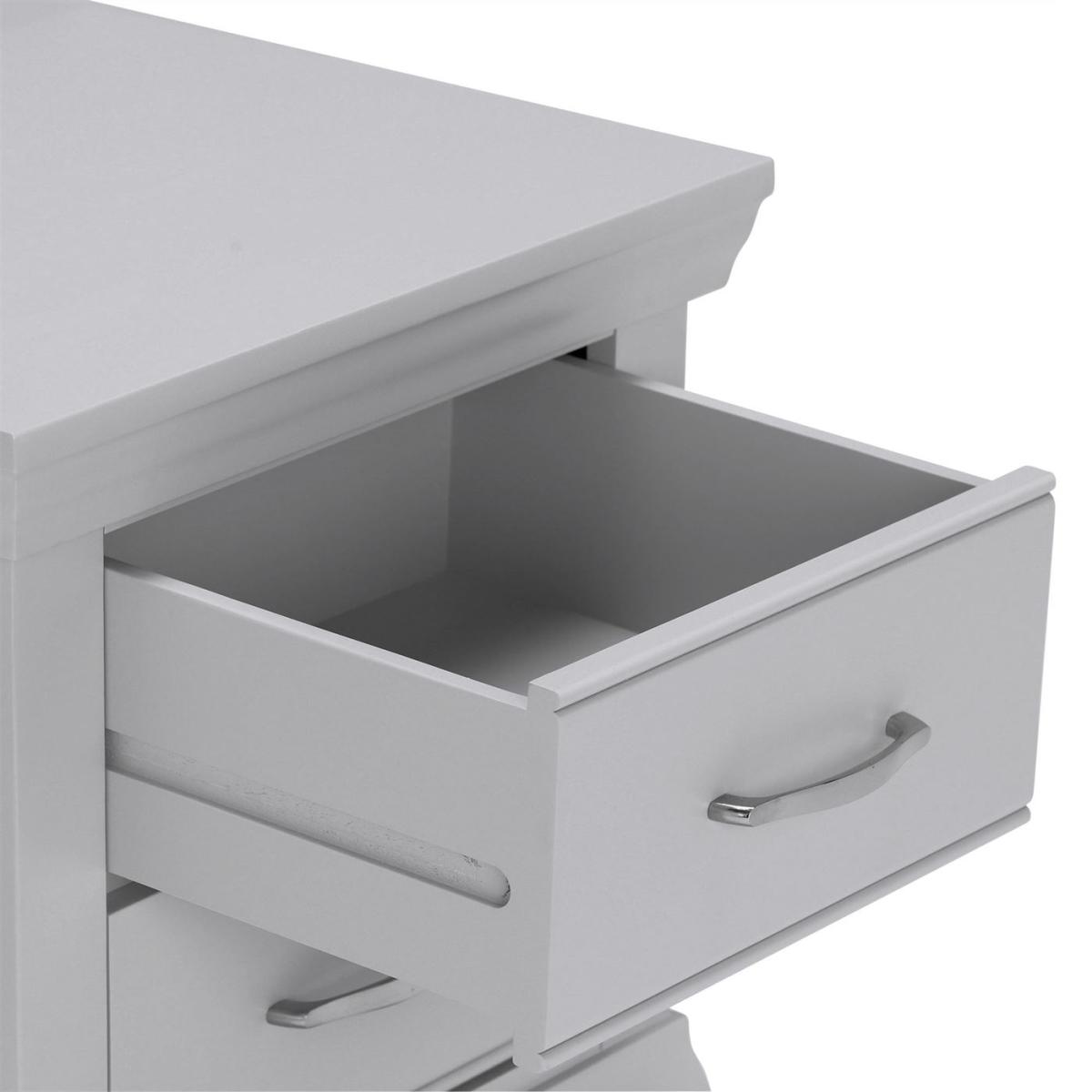 Willersey 2 Drawer Bedside Chest, Grey Wood | Barker & Stonehouse – image 4