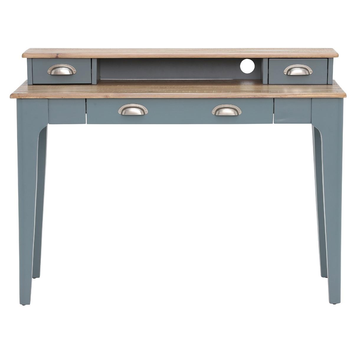 Craster Desk Table, Grey Oak Wood | Barker & Stonehouse – image 2