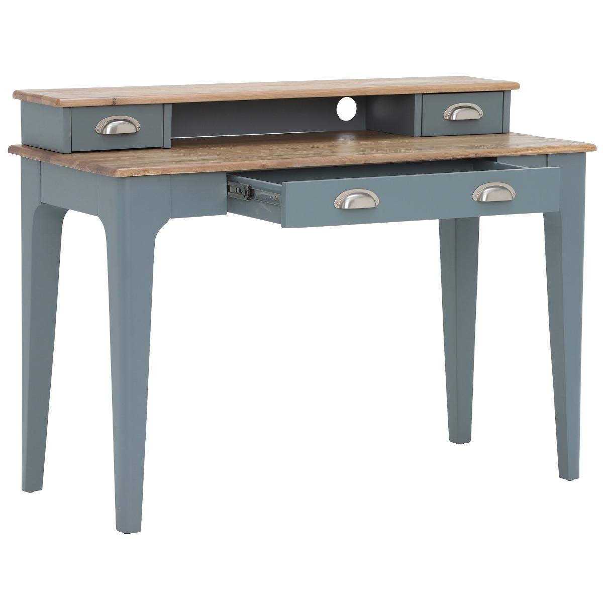 Craster Desk Table, Grey Oak Wood | Barker & Stonehouse – image 3