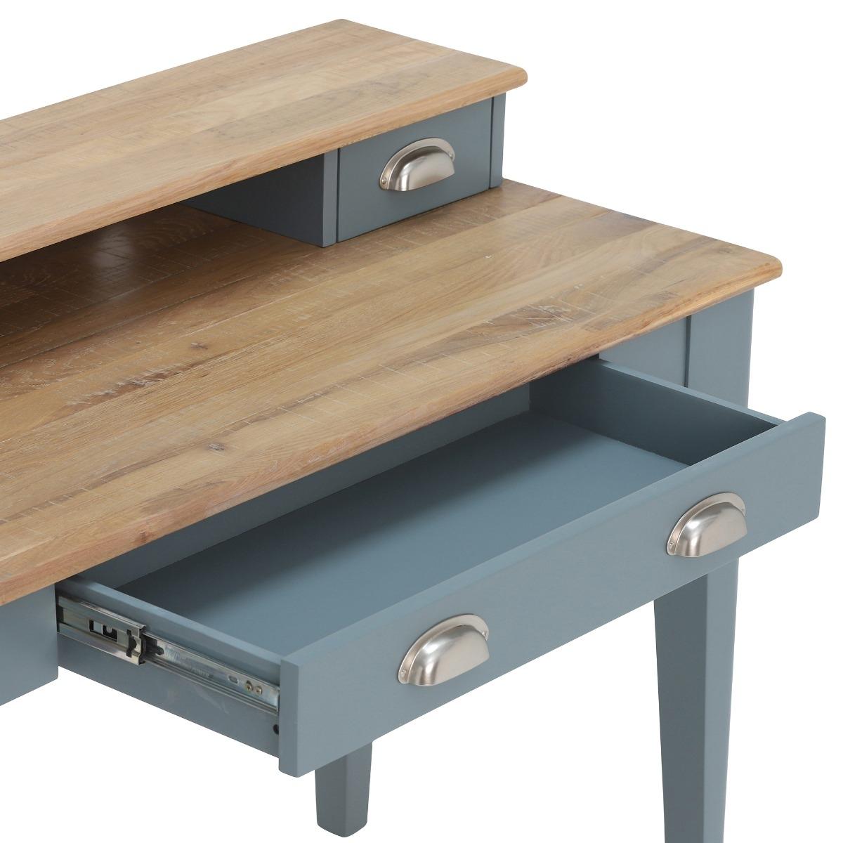 Craster Desk Table, Grey Oak Wood | Barker & Stonehouse – image 5