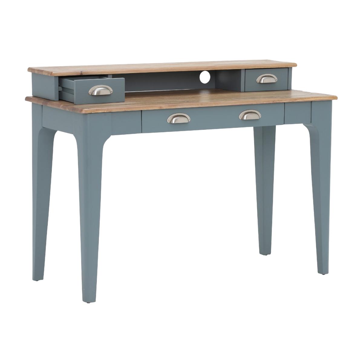 Craster Desk Table, Grey Oak Wood | Barker & Stonehouse – image 1