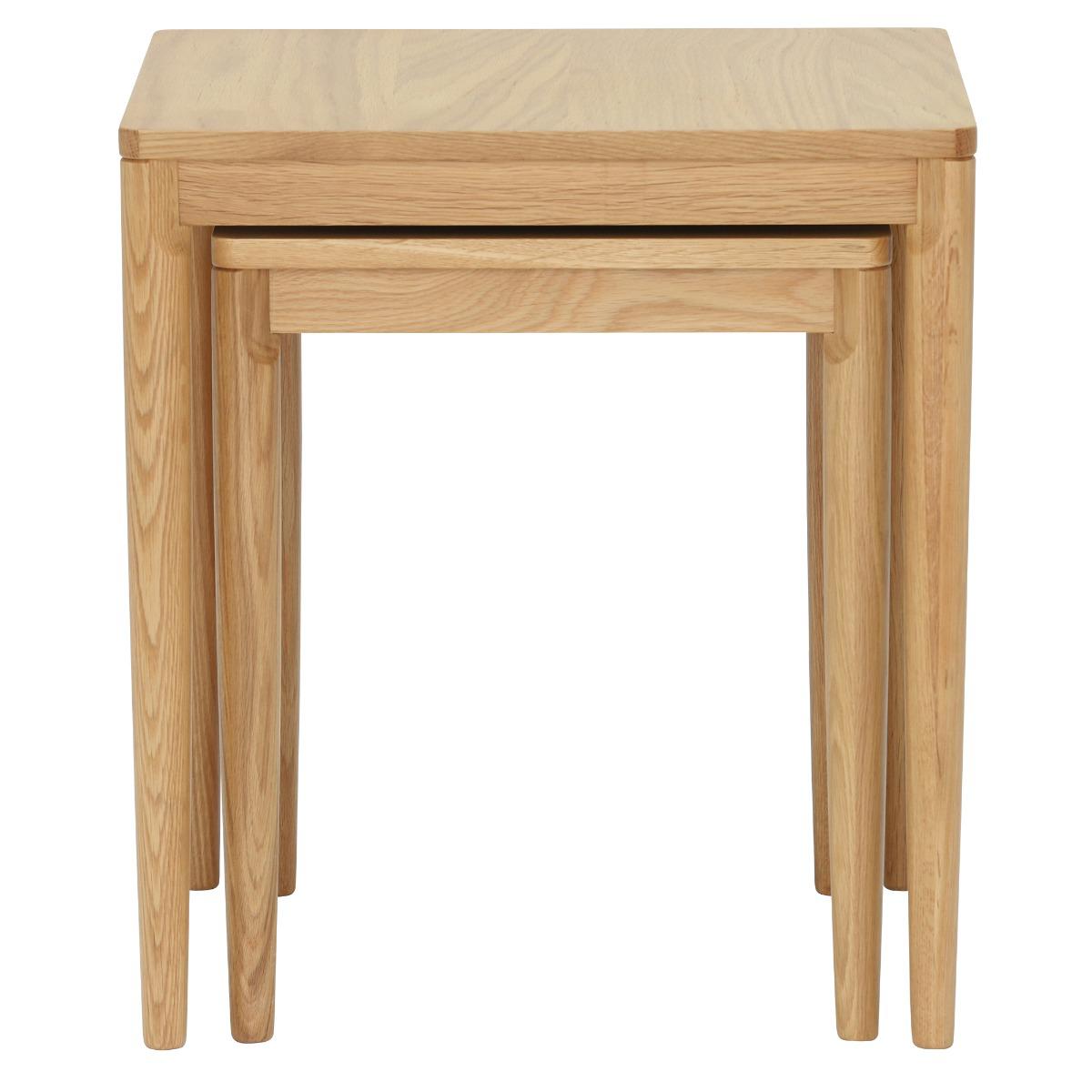 Ercol Askett Nest Of Tables, 776 Oak Wood | Ercol – image 3