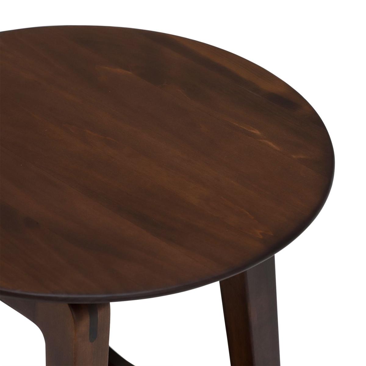 Ercol Lugo Lamp Table, Brown Wood | Barker & Stonehouse – image 3