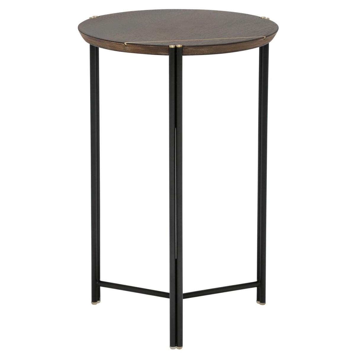 Trio Occasional Table, Brown Oak Wood | Barker & Stonehouse – image 3