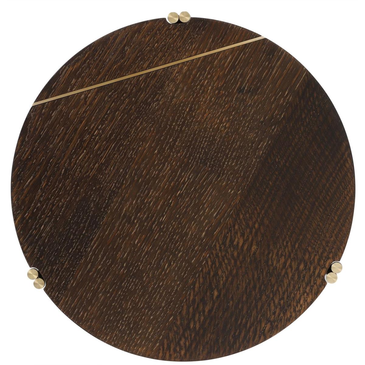 Trio Occasional Table, Brown Oak Wood | Barker & Stonehouse – image 8
