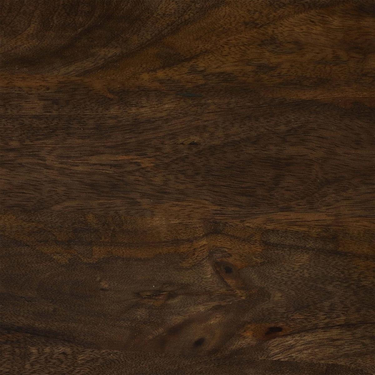 Facet 1 Drawer Bedside Table, Brown Mango Wood | Barker & Stonehouse – image 7