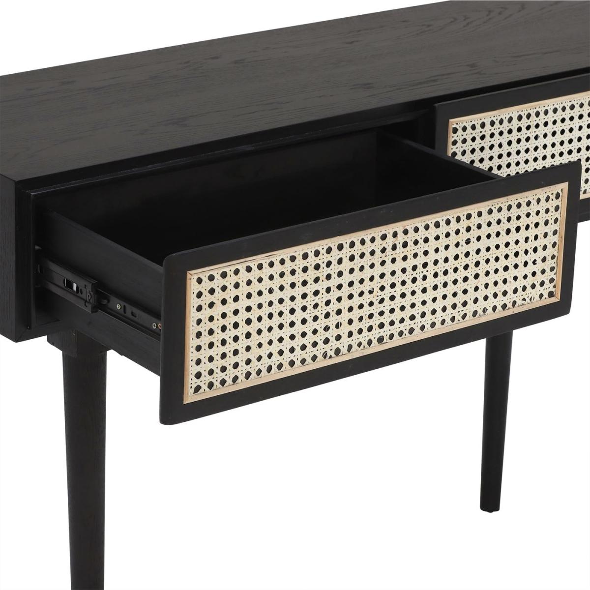 Hague Console Table, Black Wood | Barker & Stonehouse – image 4