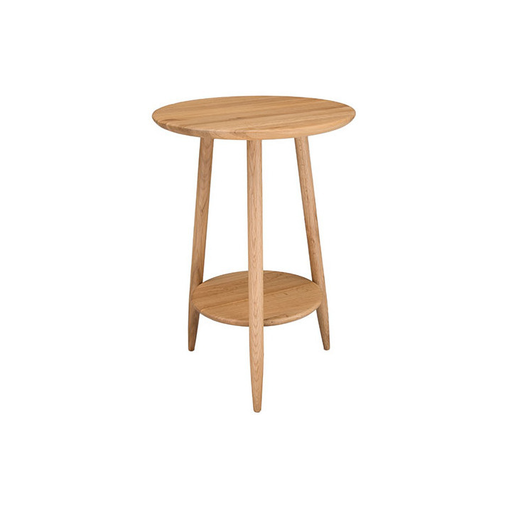 Ercol Teramo Round Side Table, Pale Oak – image 2