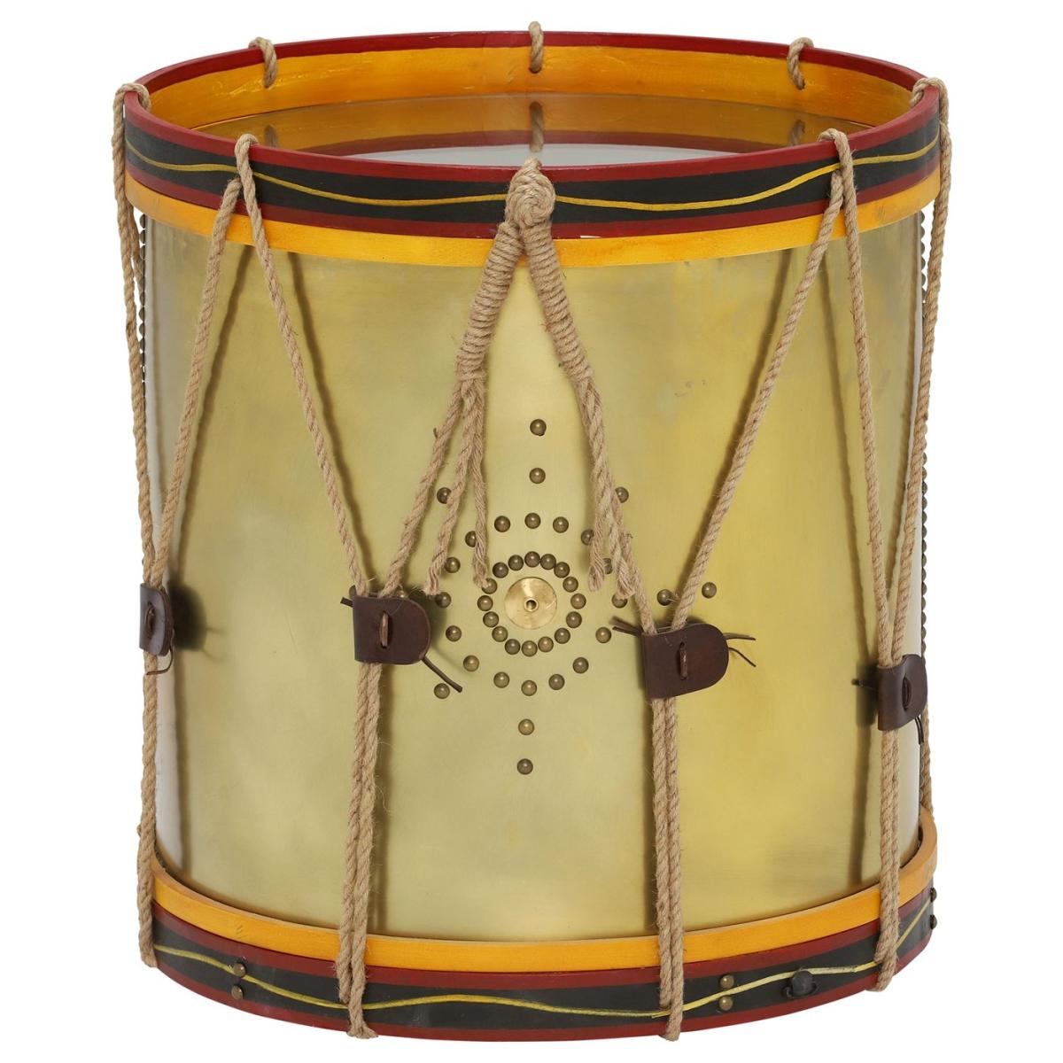 Timothy Oulton Regiment Drum Side Table Wood | Barker & Stonehouse – image 2