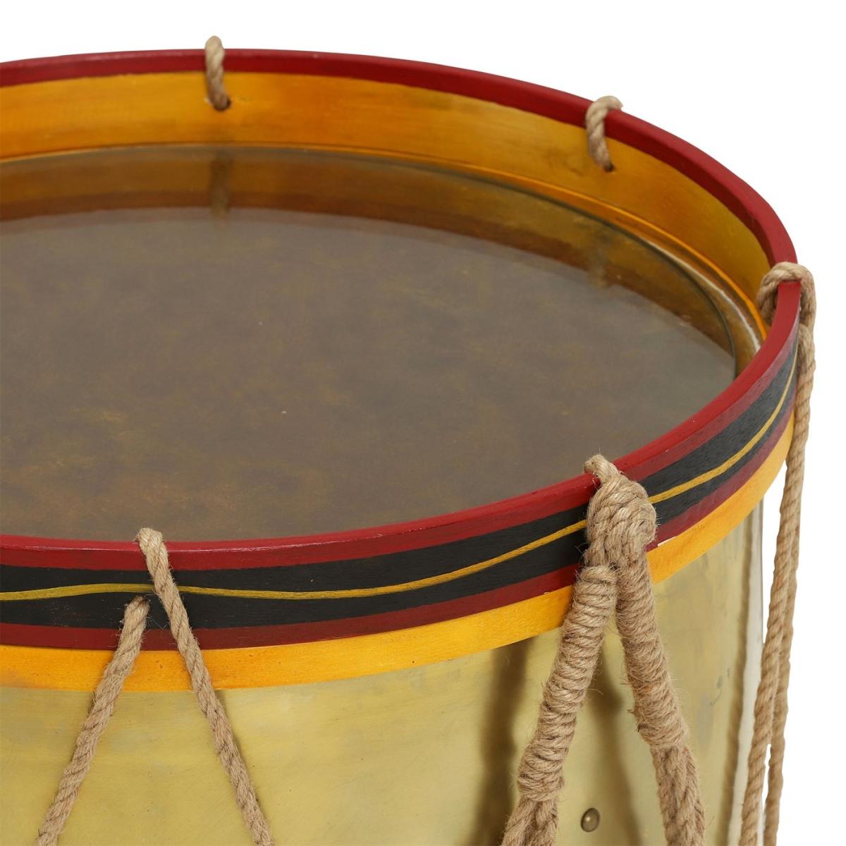 Timothy Oulton Regiment Drum Side Table Wood | Barker & Stonehouse – image 3