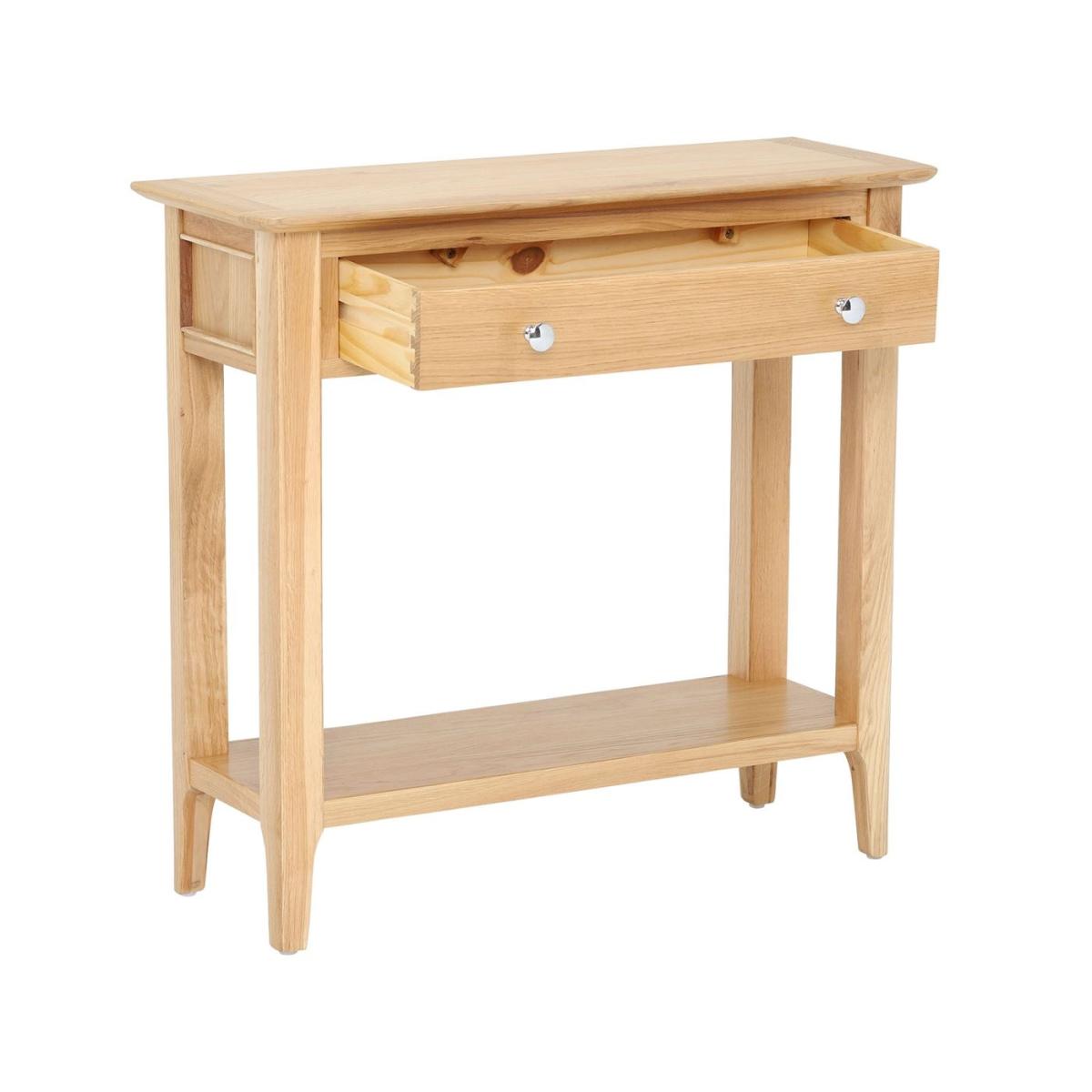 Stanwick Console Table, Neutral Wood | Barker & Stonehouse – image 3