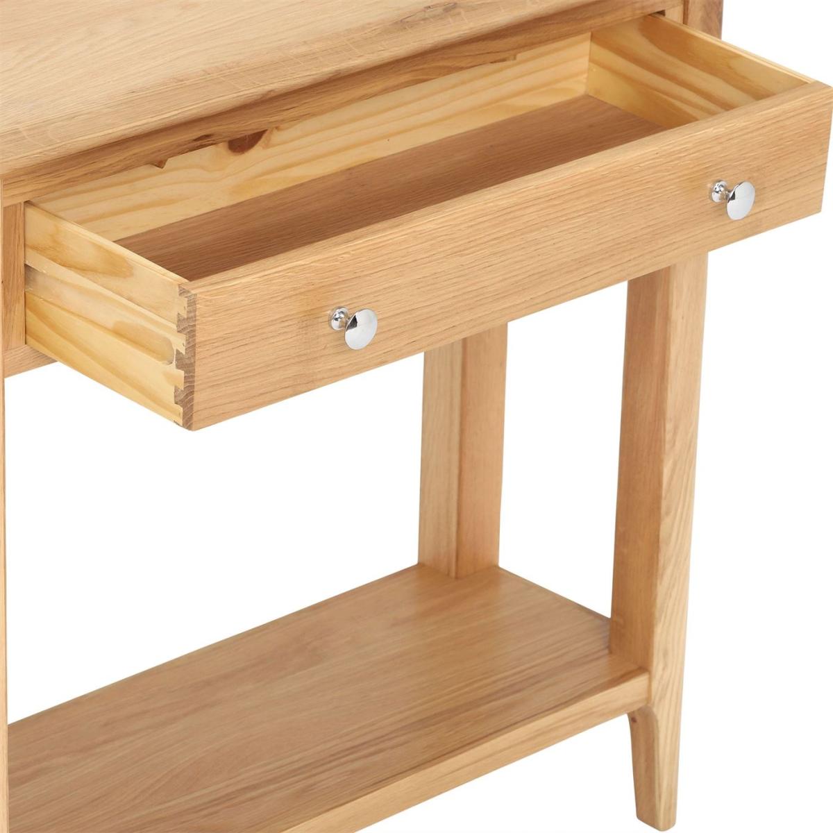 Stanwick Console Table, Neutral Wood | Barker & Stonehouse – image 4