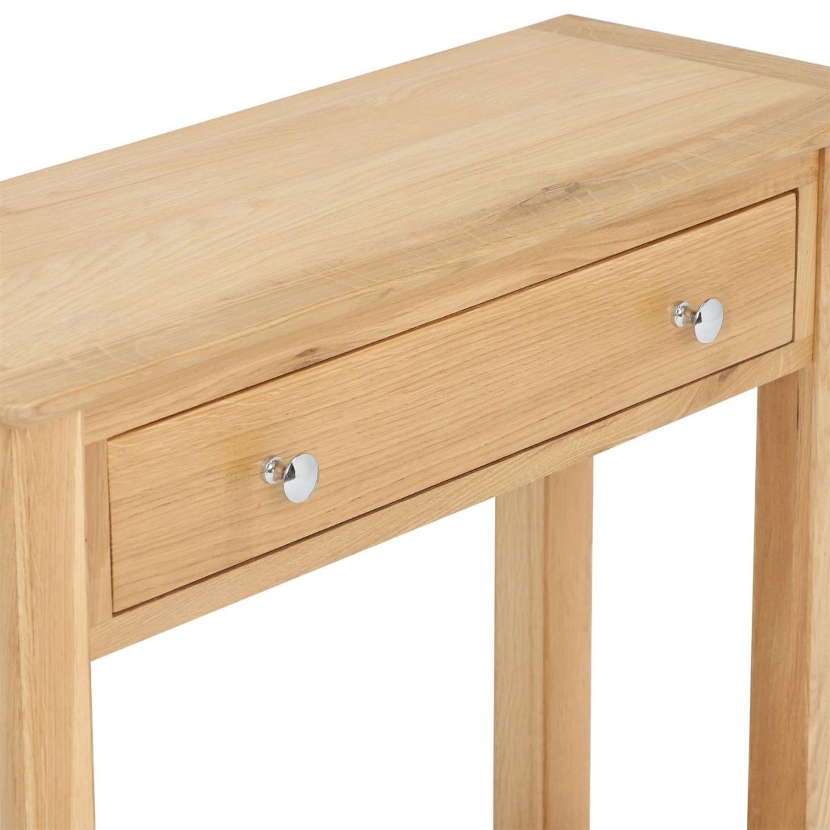 Stanwick Console Table, Neutral Wood | Barker & Stonehouse – image 5