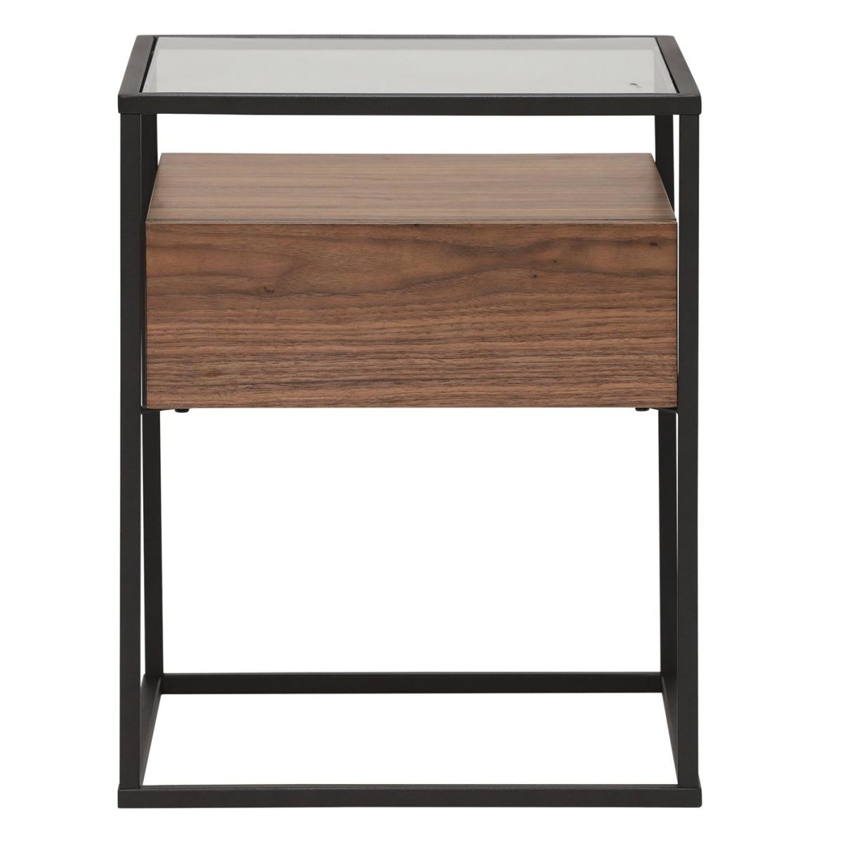 Vina End Table, Brown Wood | Barker & Stonehouse – image 2