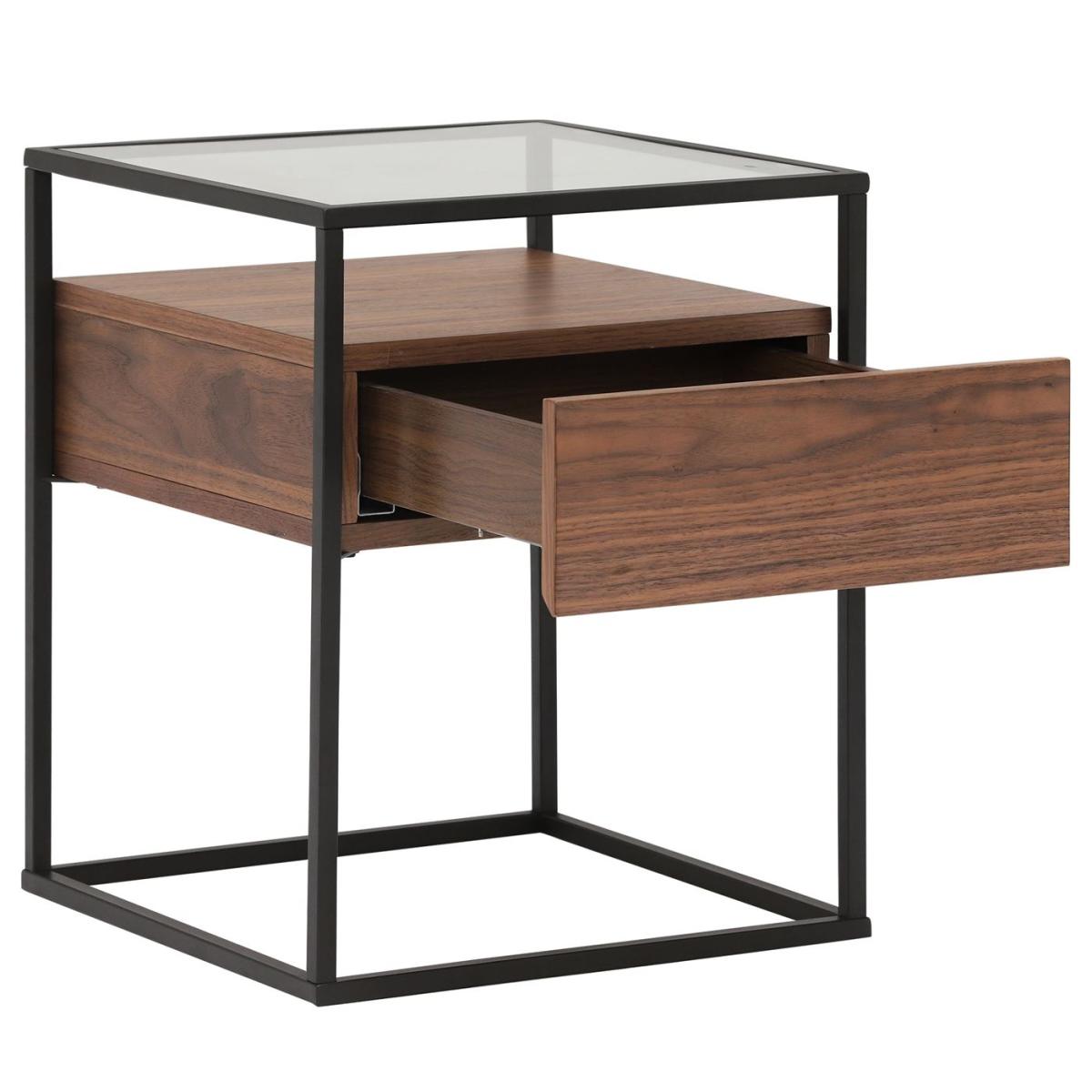 Vina End Table, Brown Wood | Barker & Stonehouse – image 3