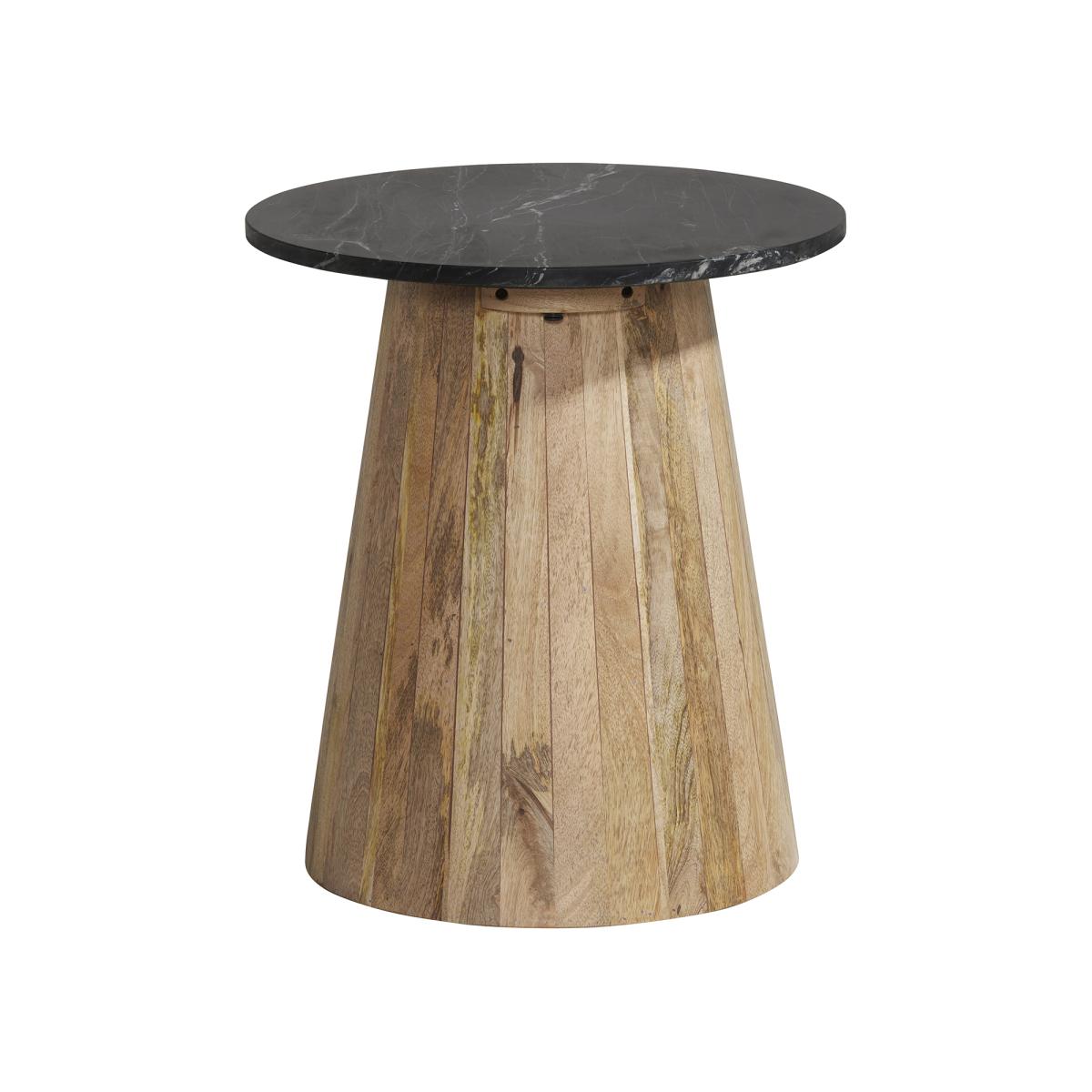 Kore Side Table 48cm, Round, Black | Barker & Stonehouse – image 2