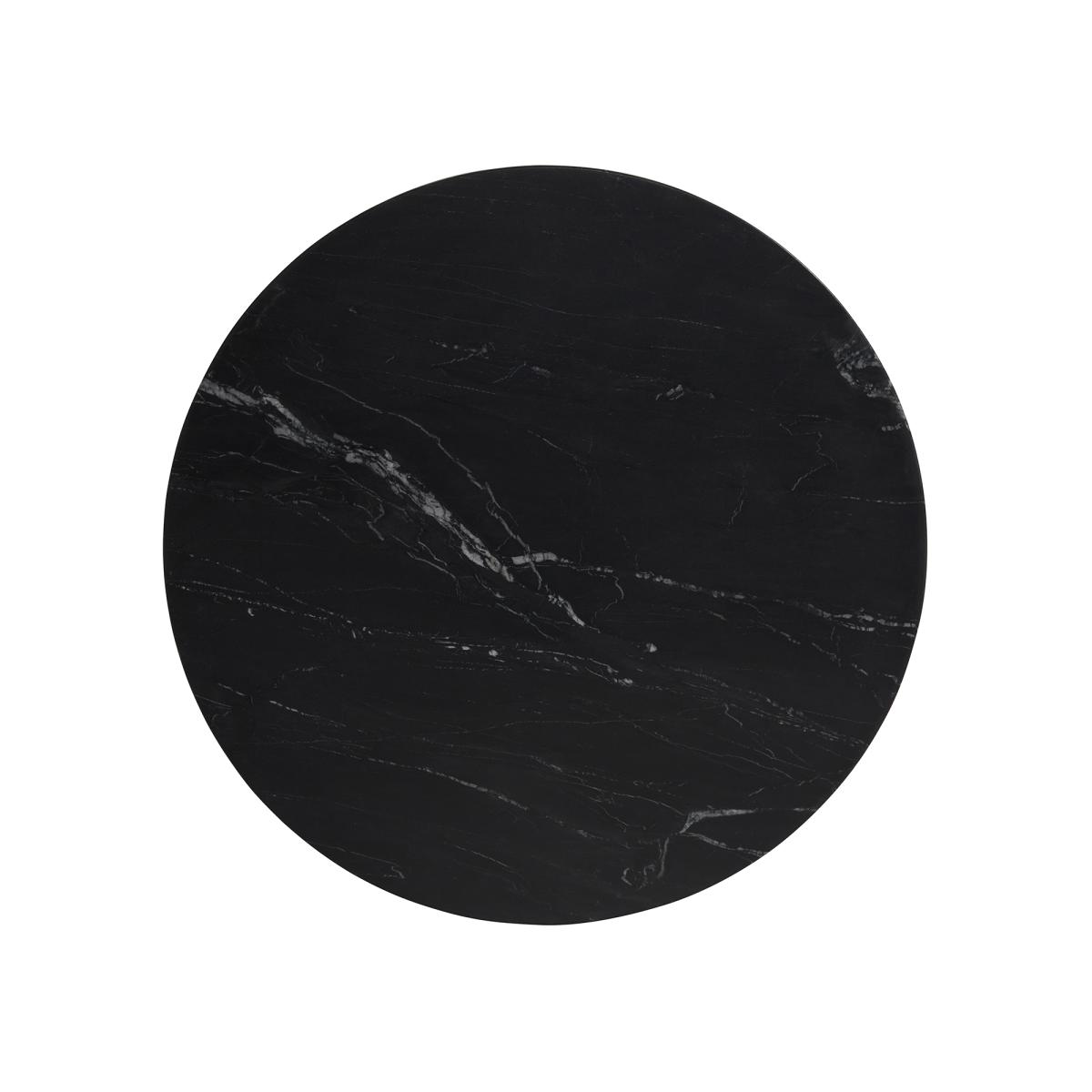 Kore Side Table 48cm, Round, Black | Barker & Stonehouse – image 4