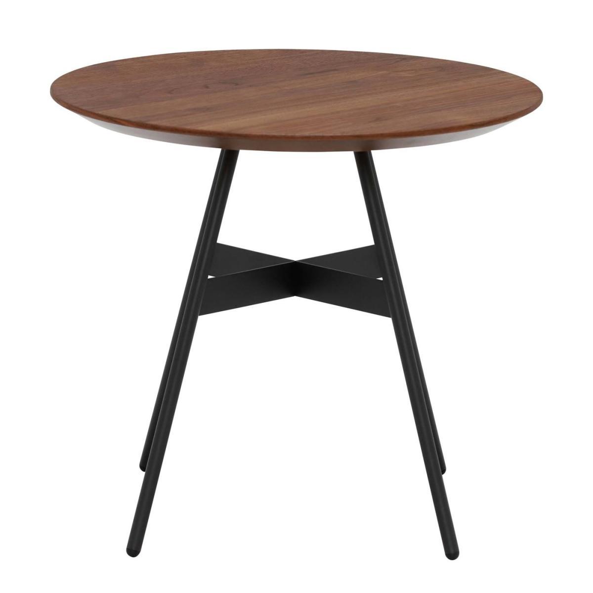 Felser Coppa Round Lamp Table, Colarado Walnut – image 2