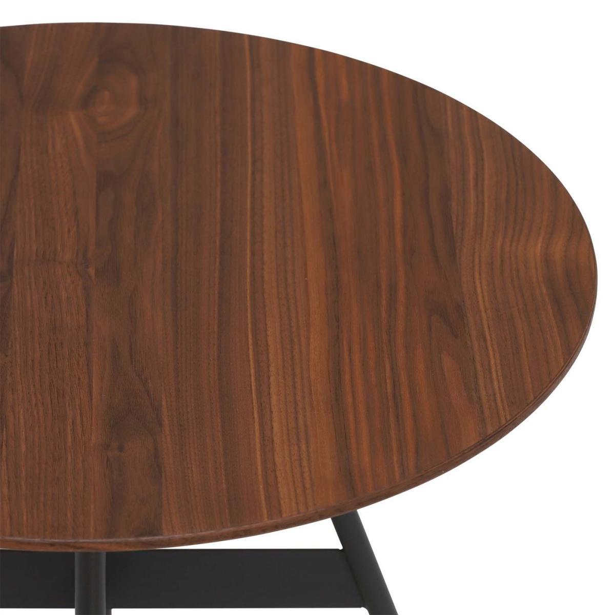 Felser Coppa Round Lamp Table, Colarado Walnut – image 3