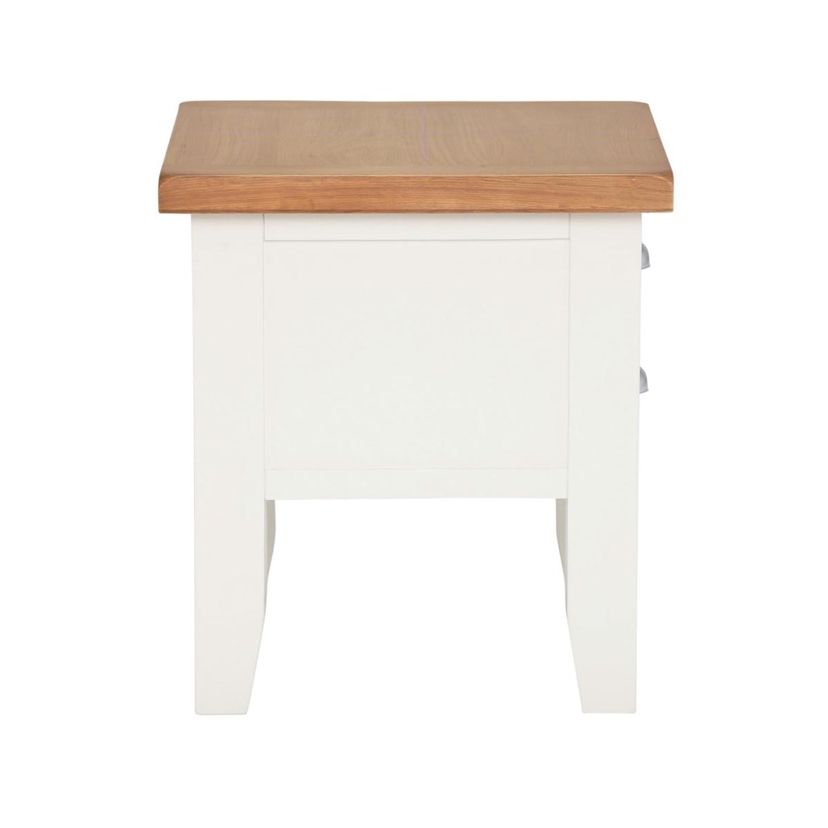 Althorp Lamp Table, White Oak Wood | Barker & Stonehouse – image 5