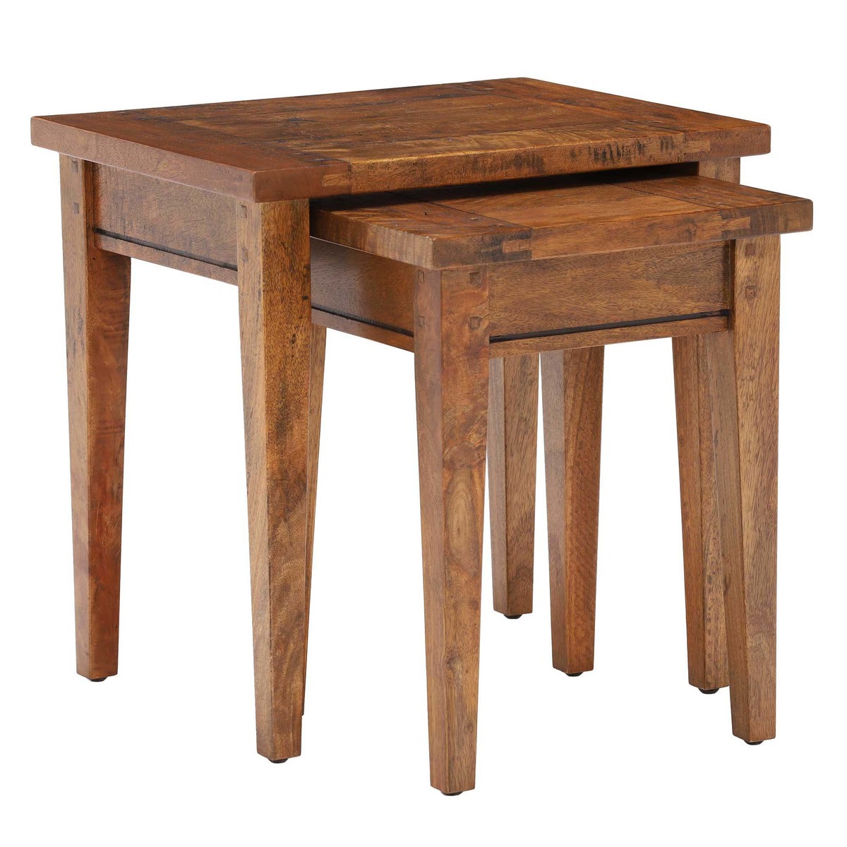 New Frontier Mango Wood Nest of Tables – image 3