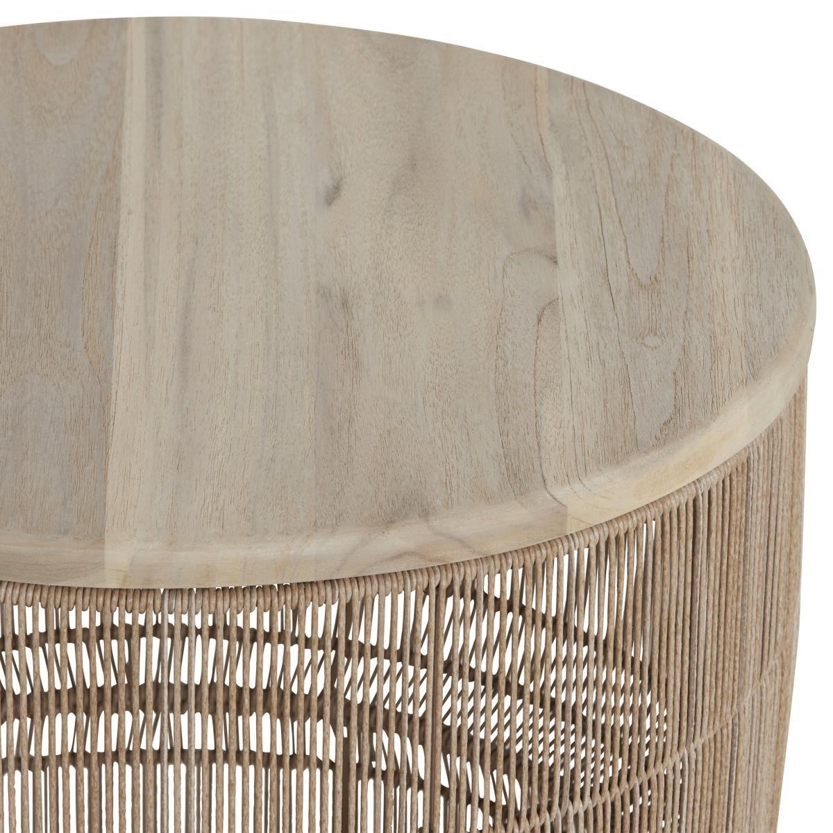 Gerbera Round Side Table 50cm, Neutral | Barker & Stonehouse – image 3
