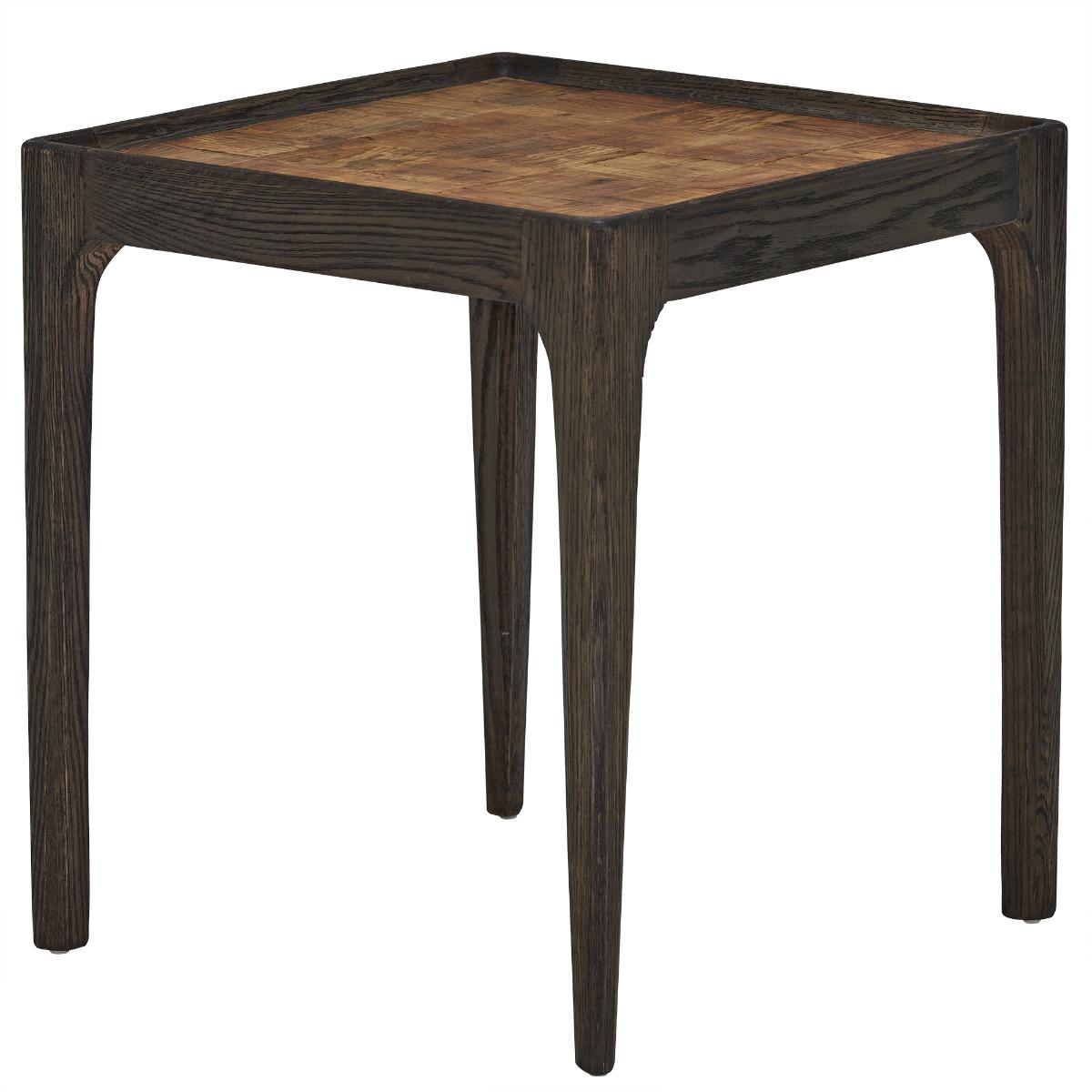 Jude Side Table With Inlay, Brown | Barker & Stonehouse – image 3