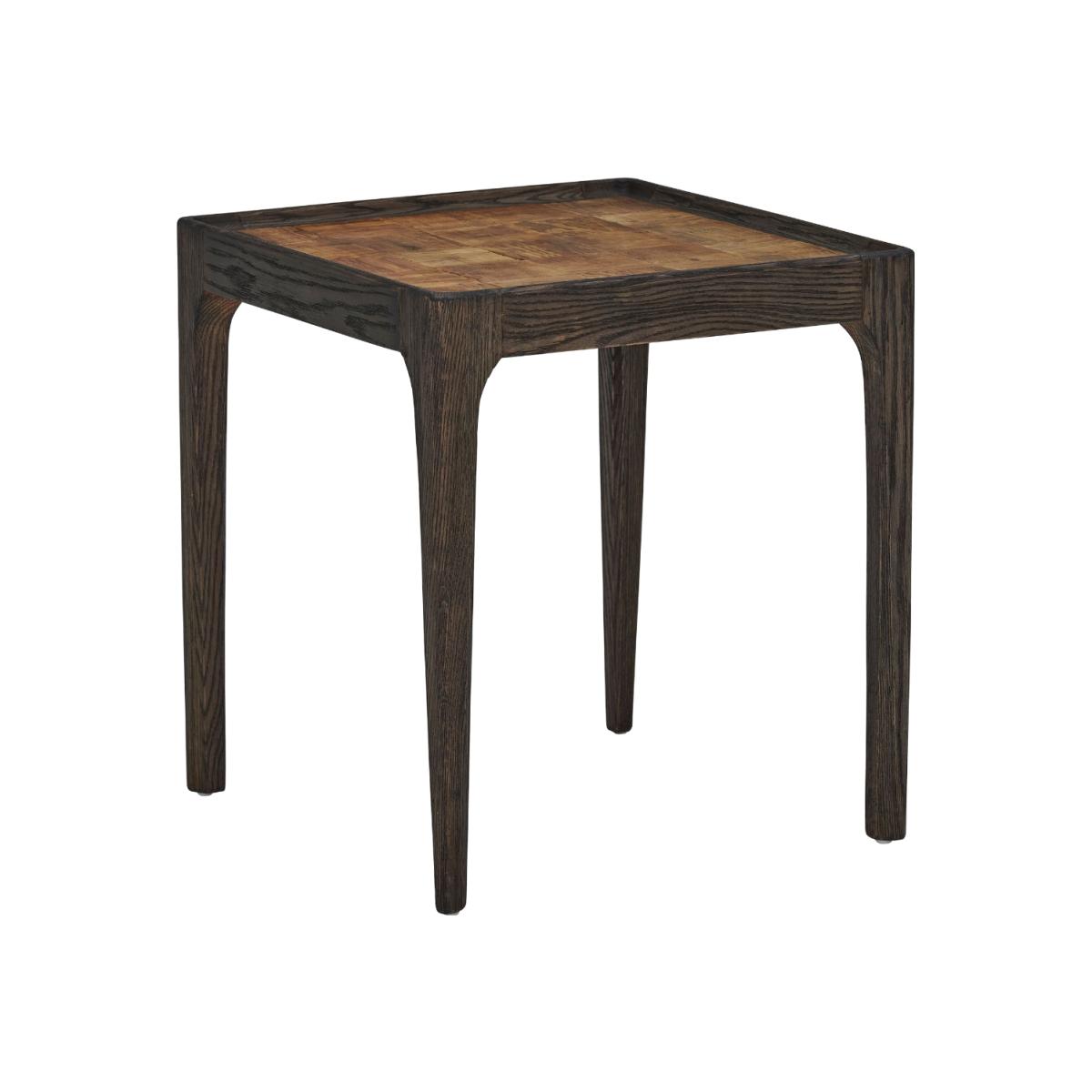 Jude Side Table With Inlay, Brown | Barker & Stonehouse – image 1