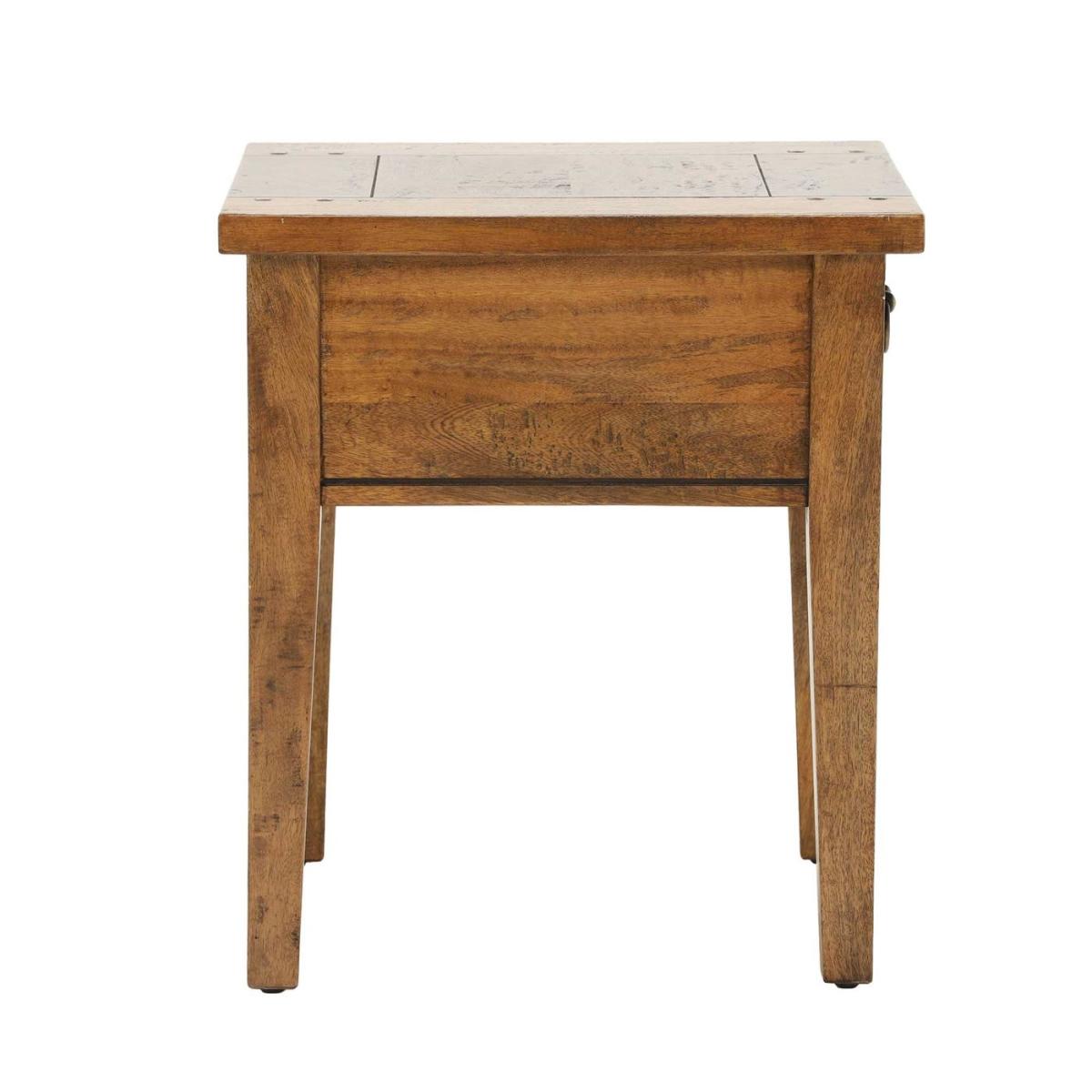 New Frontier Mango Wood Lamp Table, Brown | Barker & Stonehouse – image 6
