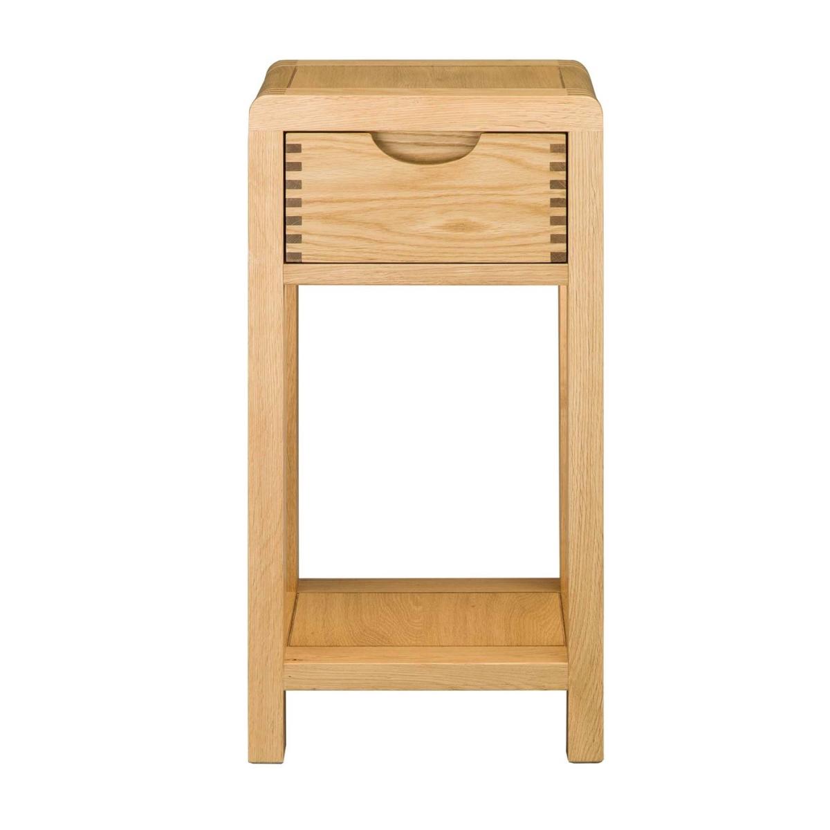Ercol Bosco Compact Side Table, Brown Wood | Barker & Stonehouse – image 2