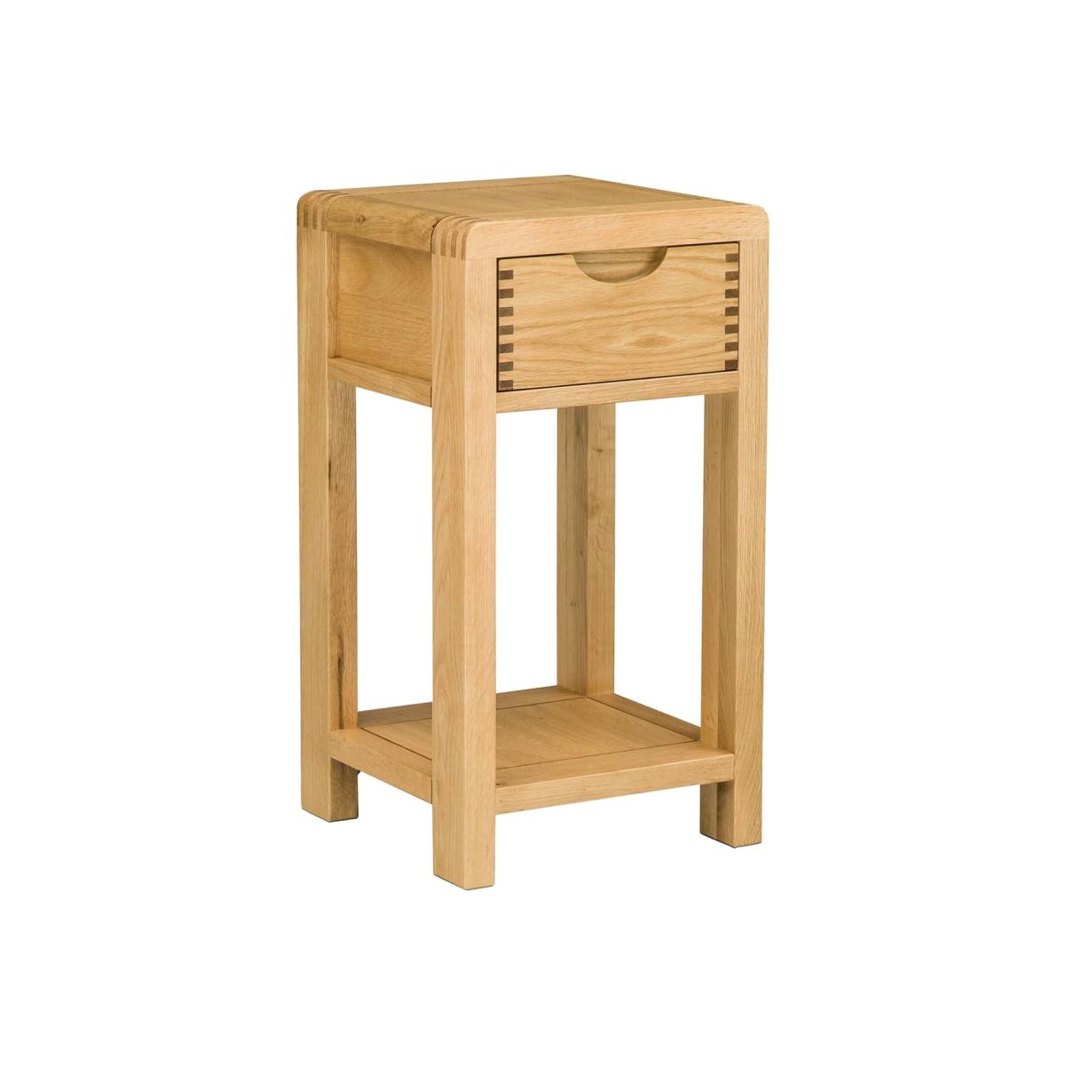 Ercol Bosco Compact Side Table, Brown Wood | Barker & Stonehouse – image 1