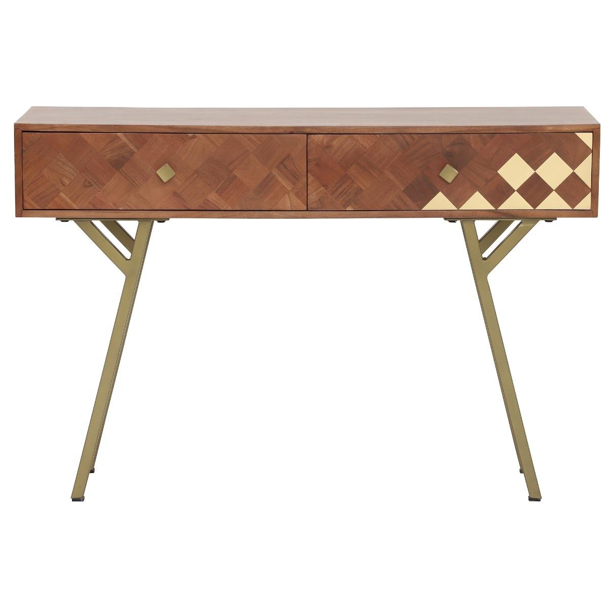 Bibi Console Table, Brown Wood | Barker & Stonehouse – image 2