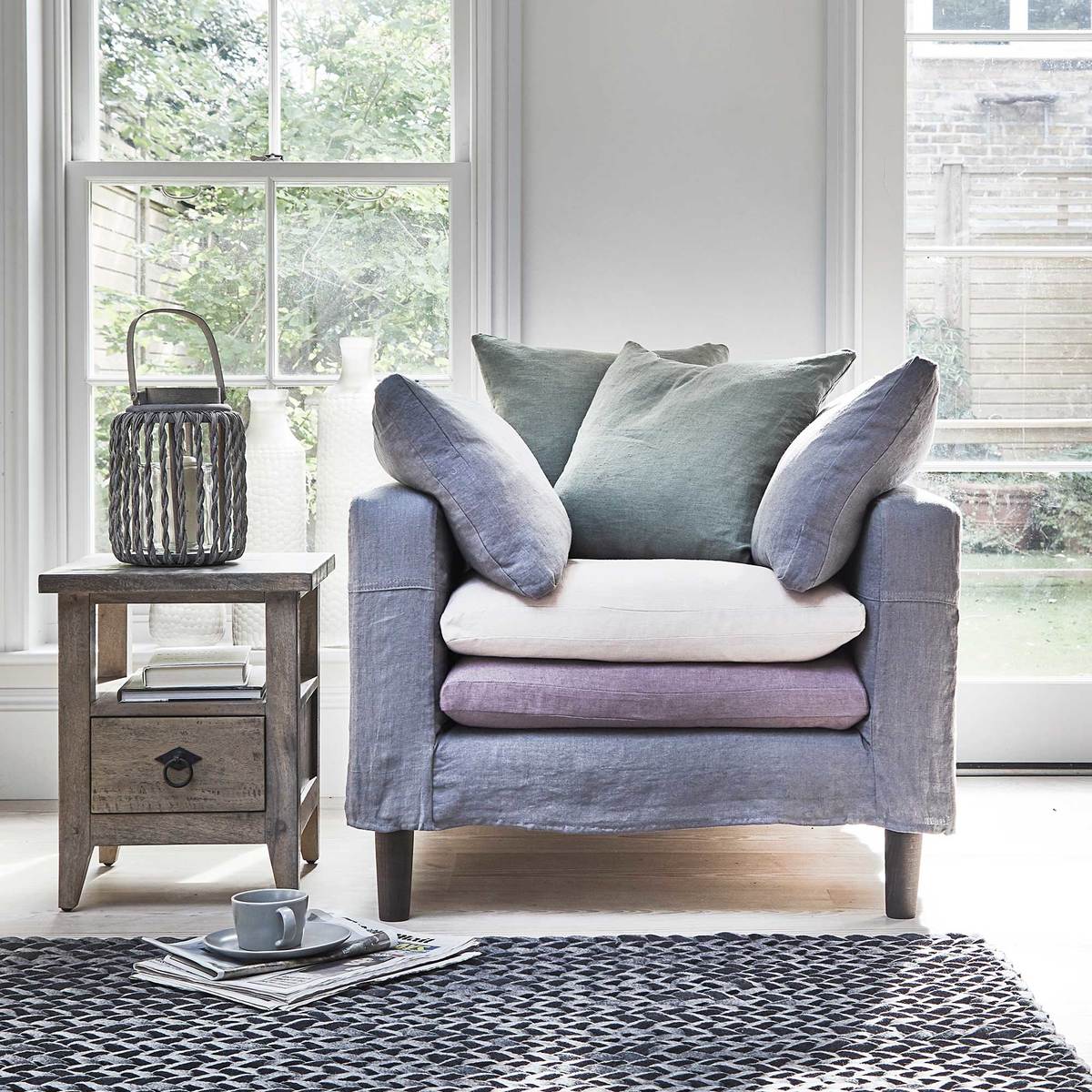 Hancock Side Table, Salvage Deep Grey – image 3