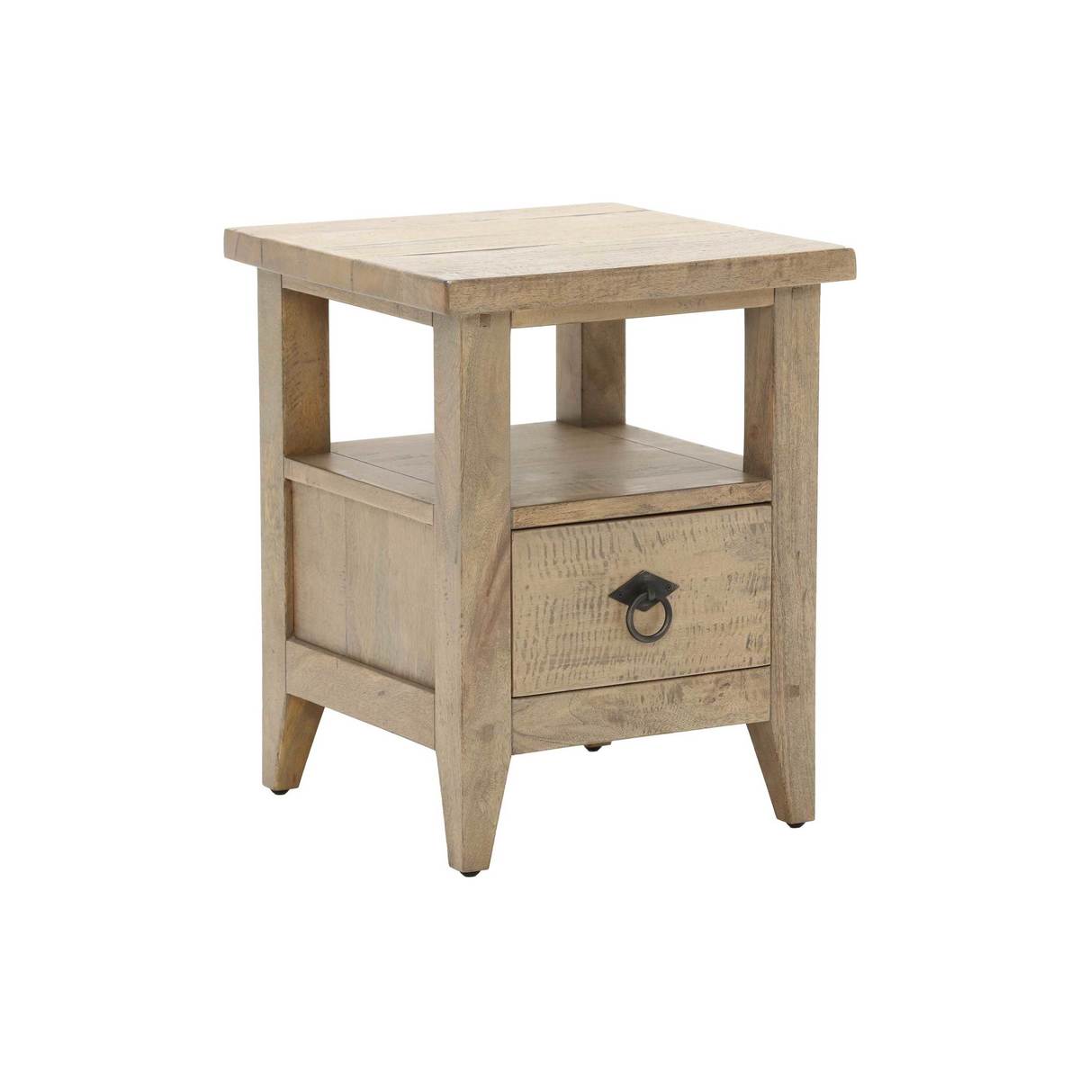 Hancock Side Table, Salvage Deep Grey – image 1