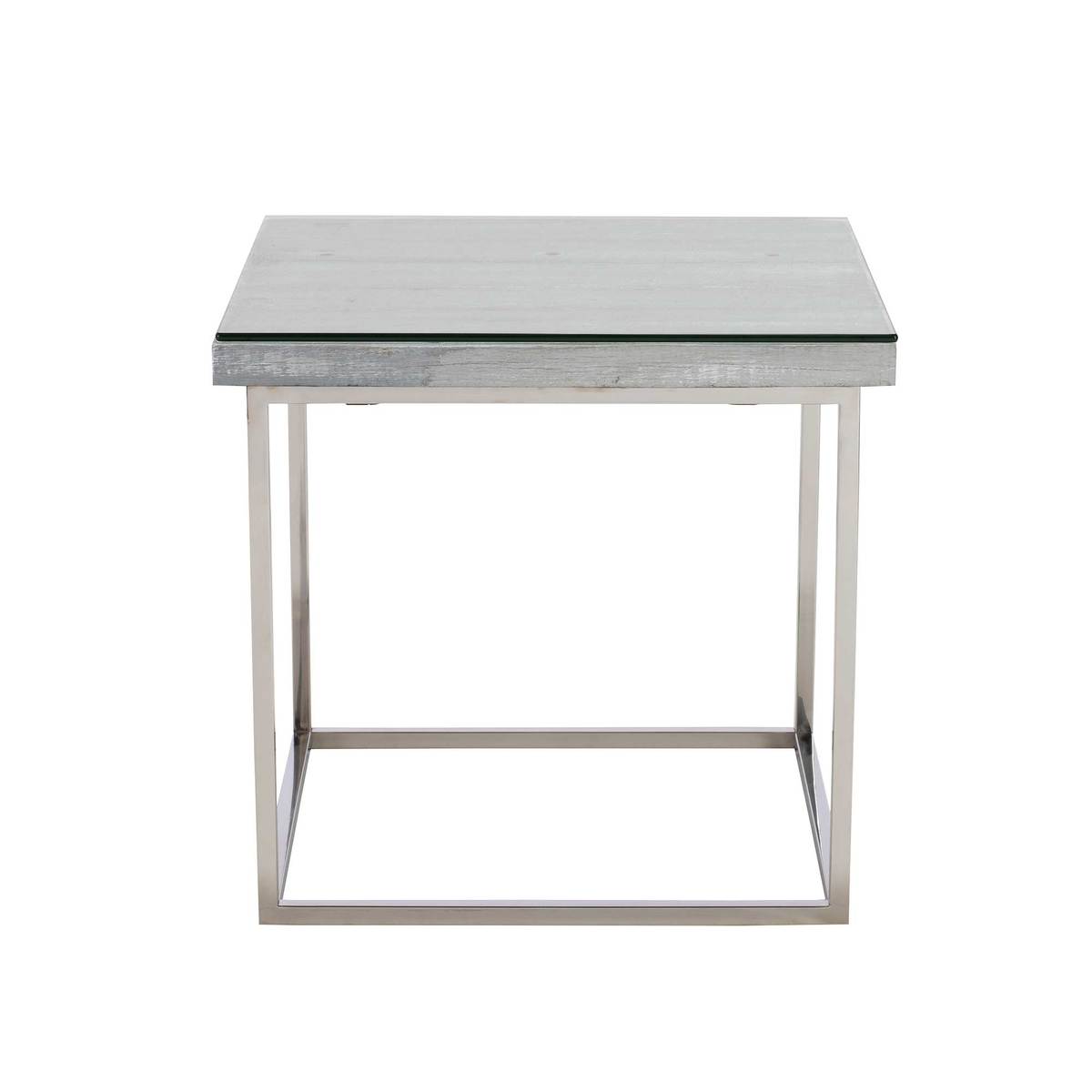 Caspian Chill Reclaimed Wood Side Table – image 3
