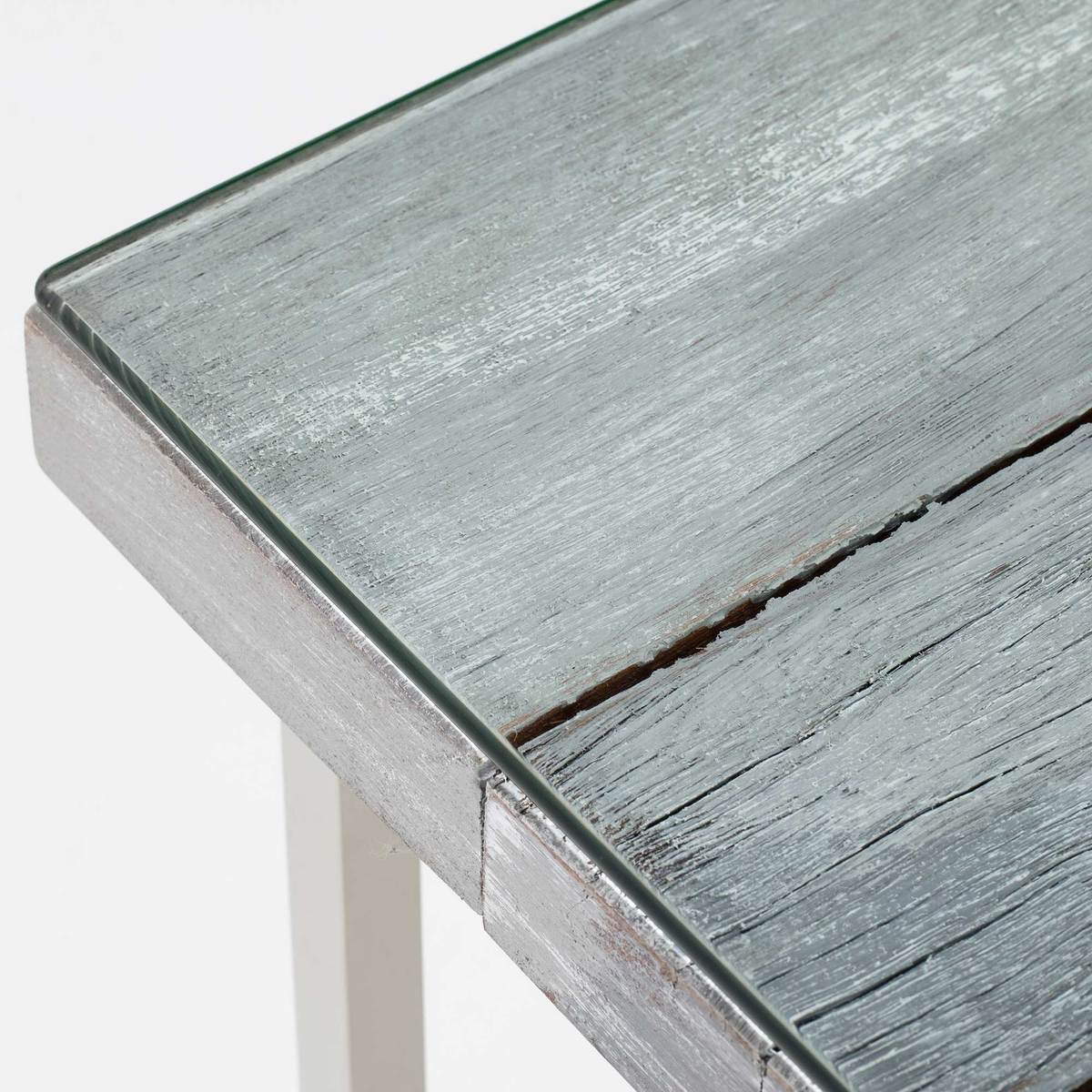 Caspian Chill Reclaimed Wood Side Table – image 4