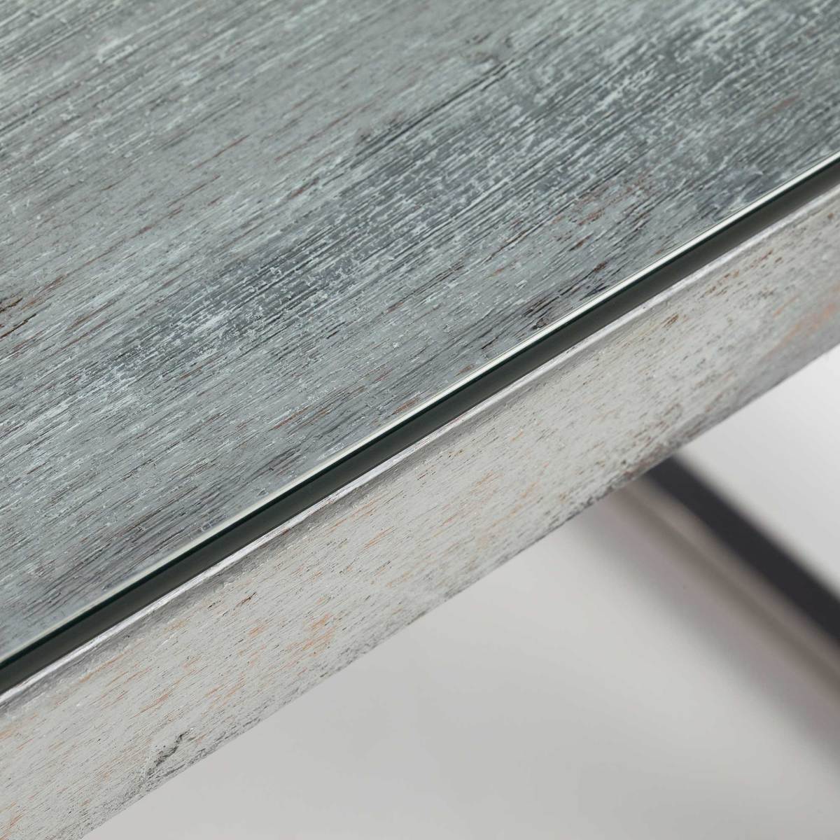 Caspian Chill Reclaimed Wood Side Table – image 7