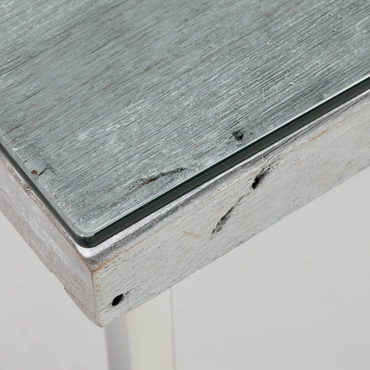 Caspian Chill Reclaimed Wood Side Table – image 8