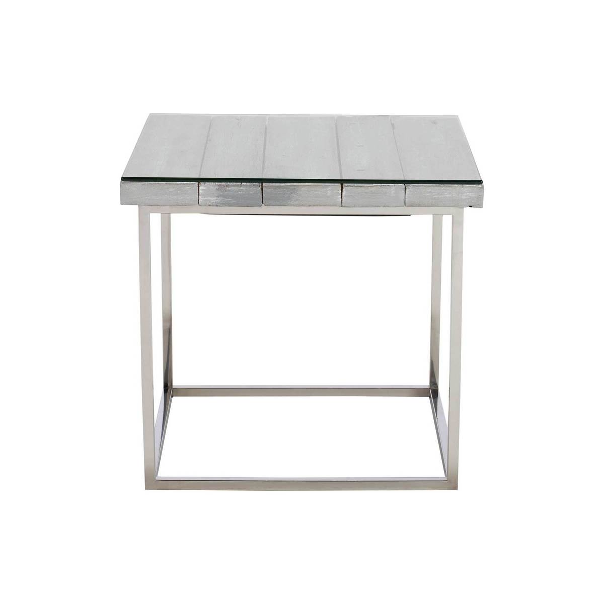 Caspian Chill Reclaimed Wood Side Table – image 2