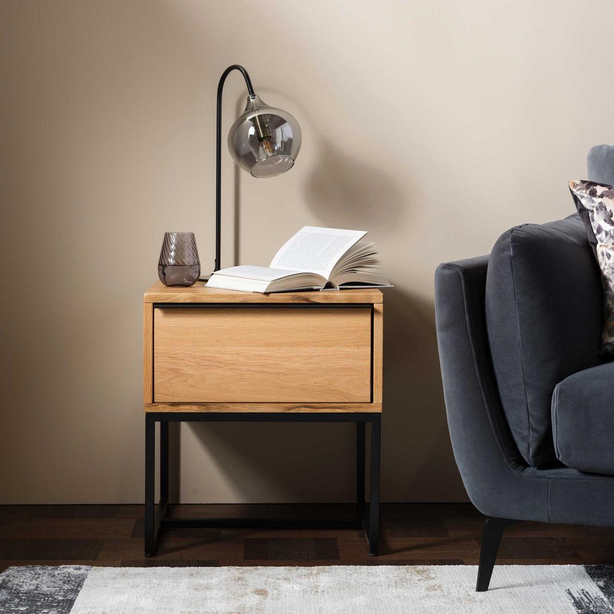 Loxwood Lamp Table, Neutral | Barker & Stonehouse – image 2